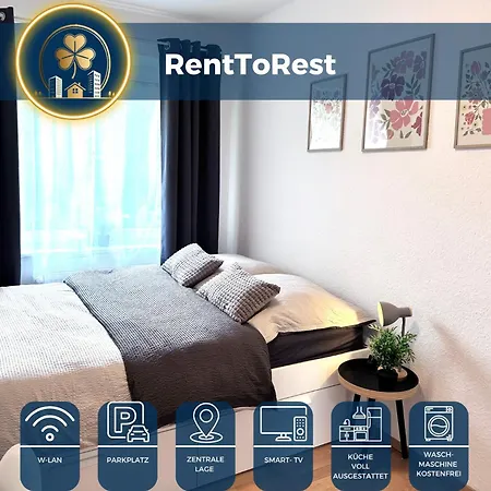 Apartment Rtr - Fuer Bis Zu 5 Personen - Modernes - Zentral - Voll Ausgestattet
